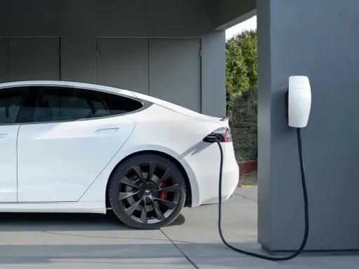 Laadpaal thuis voor een Tesla
