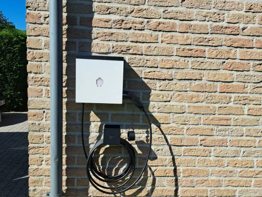 Geplaatste laadpaal